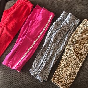 Twin girl 6X legging lot